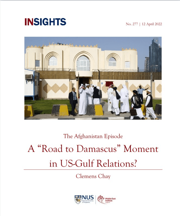 The Afghanistan Episode: A “Road to Damascus” Moment in US-Gulf&nbsp;Relations?