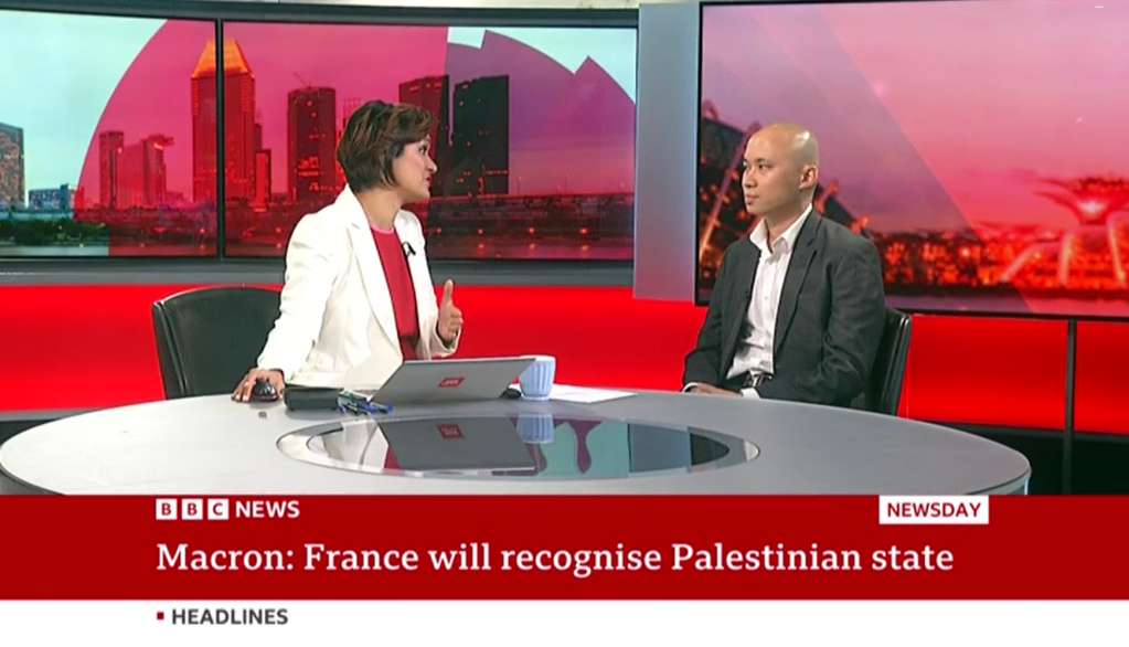 [Live Media Appearance] France to recognise Palestinian&nbsp;state