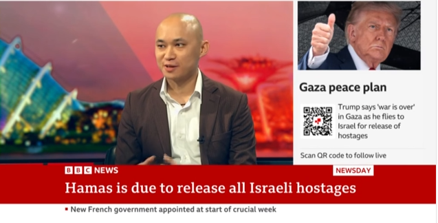 [Live Media Appearance] Hostage release and Trump’s visit to&nbsp;Israel